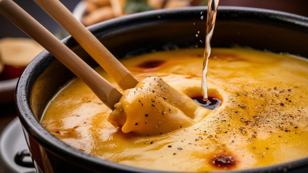 Authentisches Savoyard Fondue Rezept
