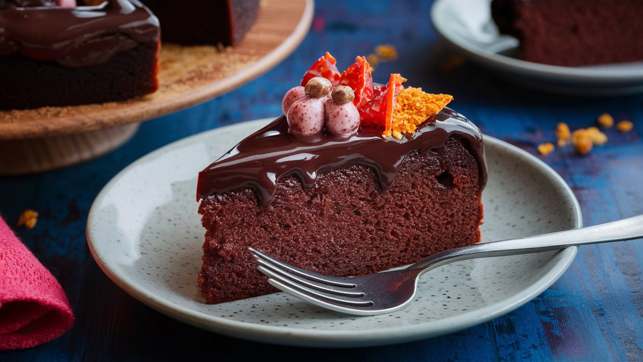 Chocolate Fondant and Pear Cake Recipe: Rich Molten Chocolate Cake
