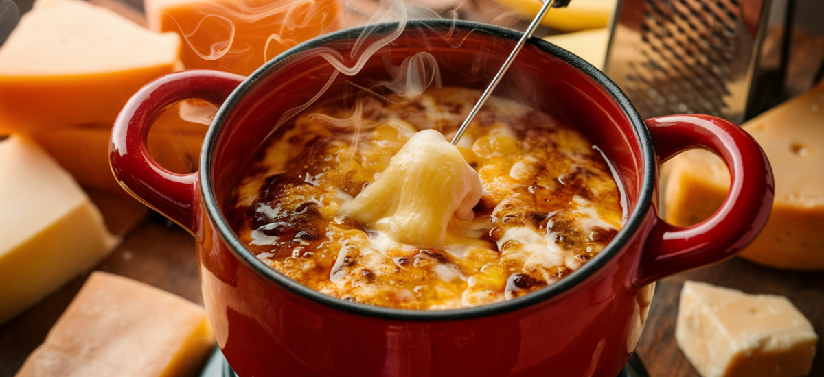Überraschungs-Käsefondue Rezept