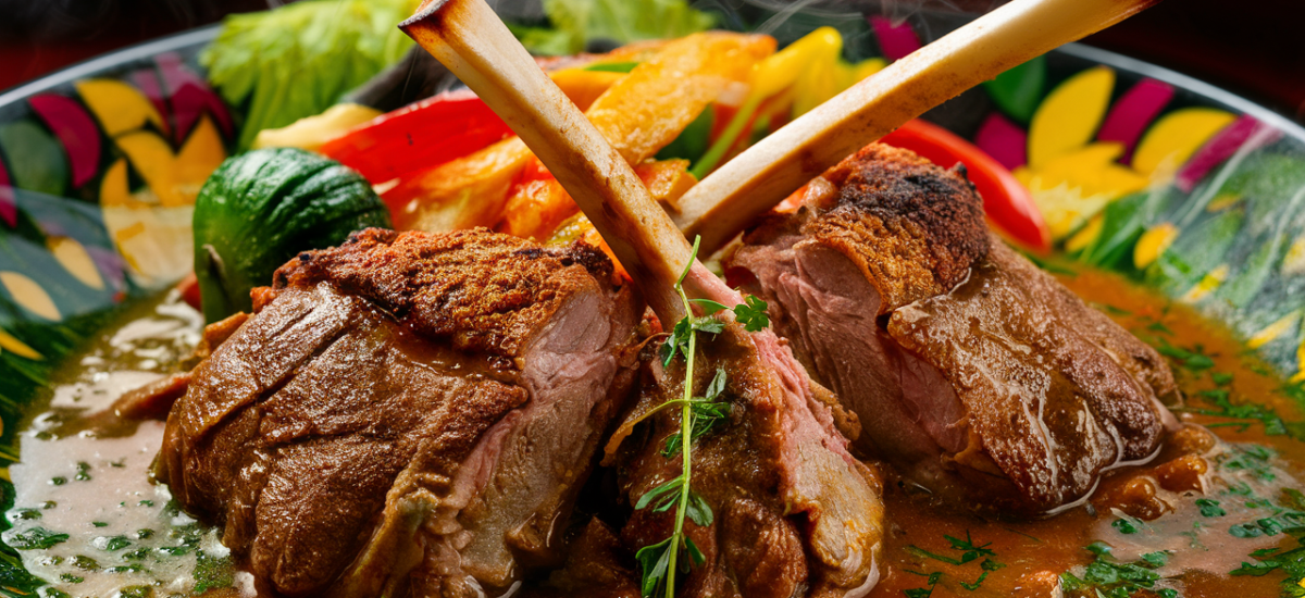 Fricassée d’Agneau à l’Iranienne