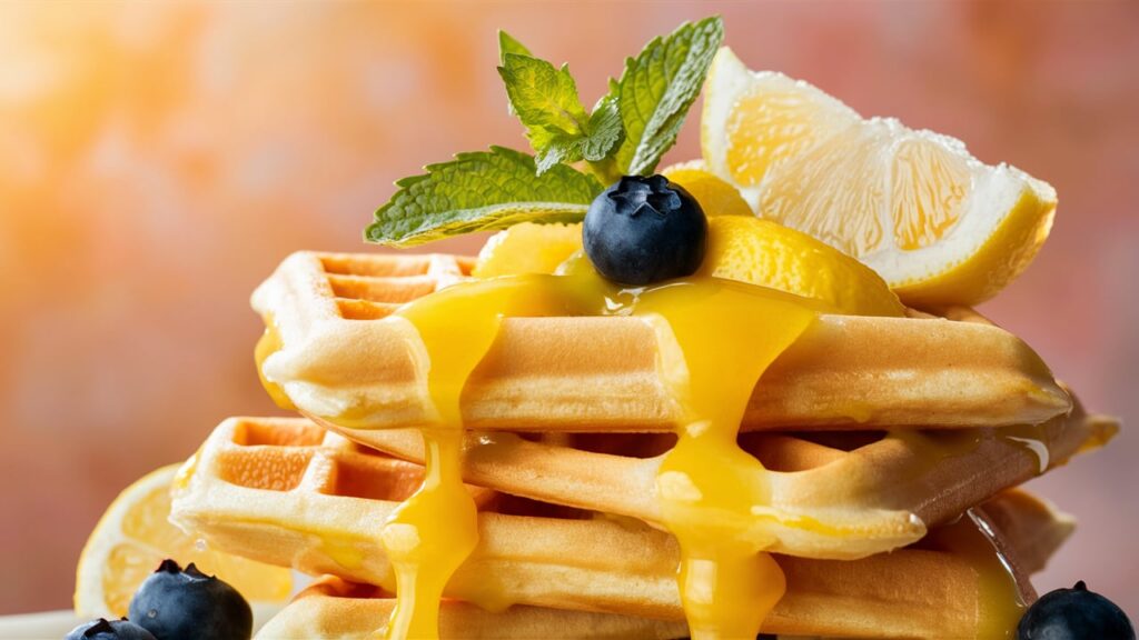 Zitronen-Waffeln Rezept