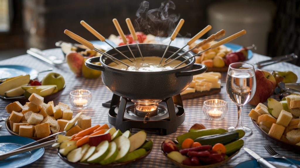 Käse-Fondue Überraschung: Ein lustiger und köstlicher Twist