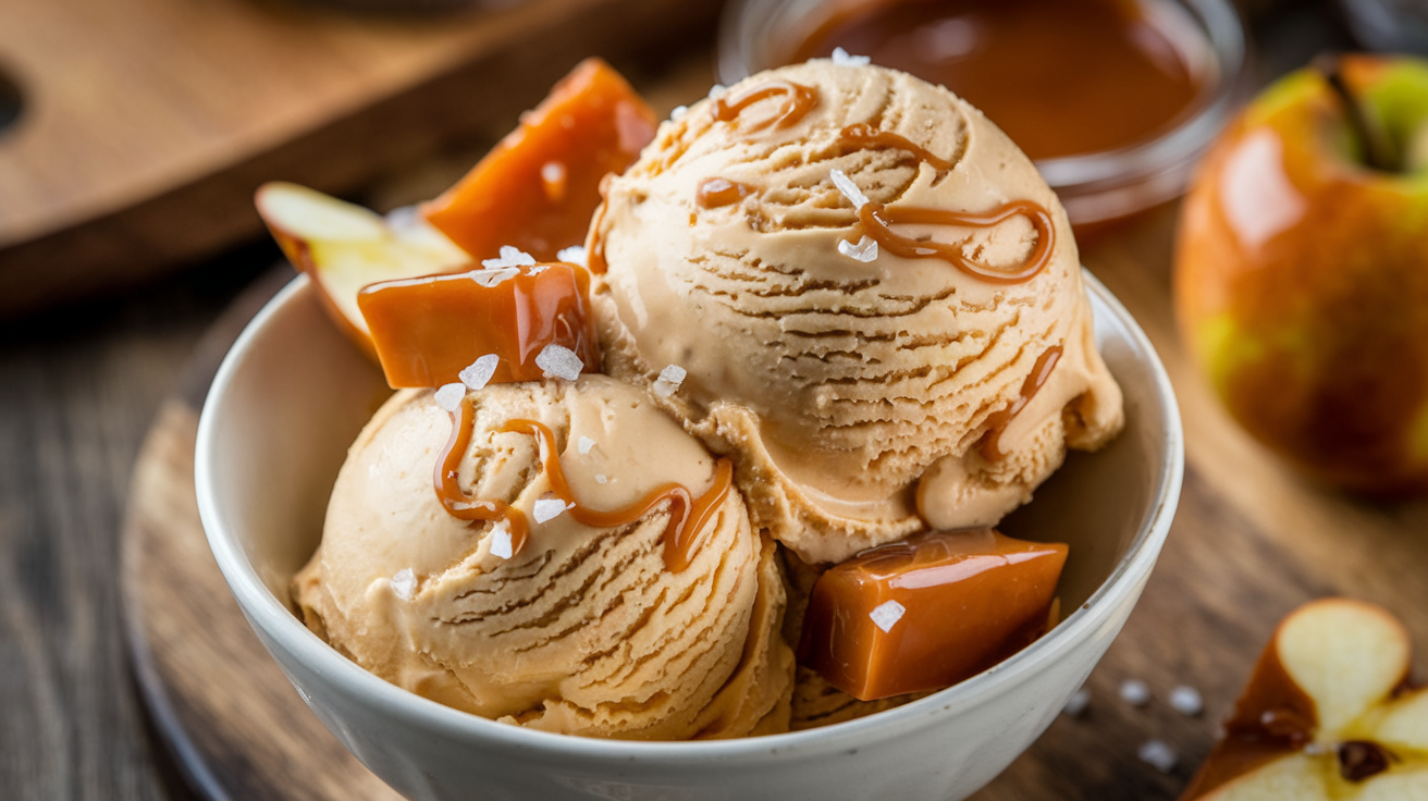 Caramel Ice Cream – A Sweet and Creamy Dessert Delight Recipe: Creamy &…
