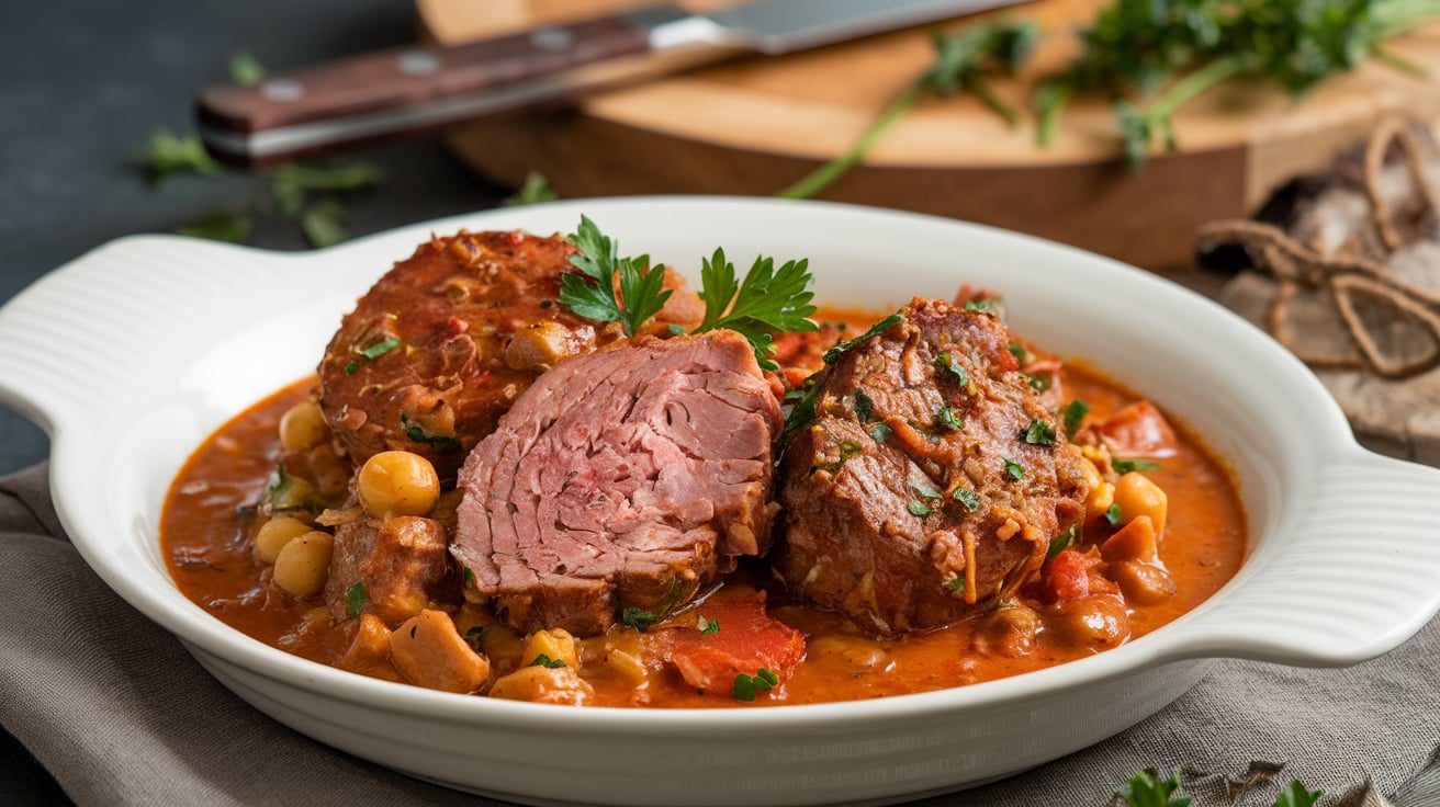 Bohemian Goulash with Three Meats: A Hearty Comfort Dish