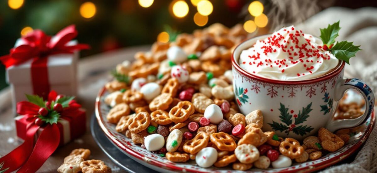 Recette de Chex Mix de Noël : La Gourmandise Ultime des Fêtes 🎄✨