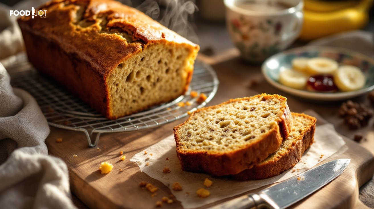 Easy Banana Bread Recipe: Moist, Sweet, and Simple to Make 🍌💛