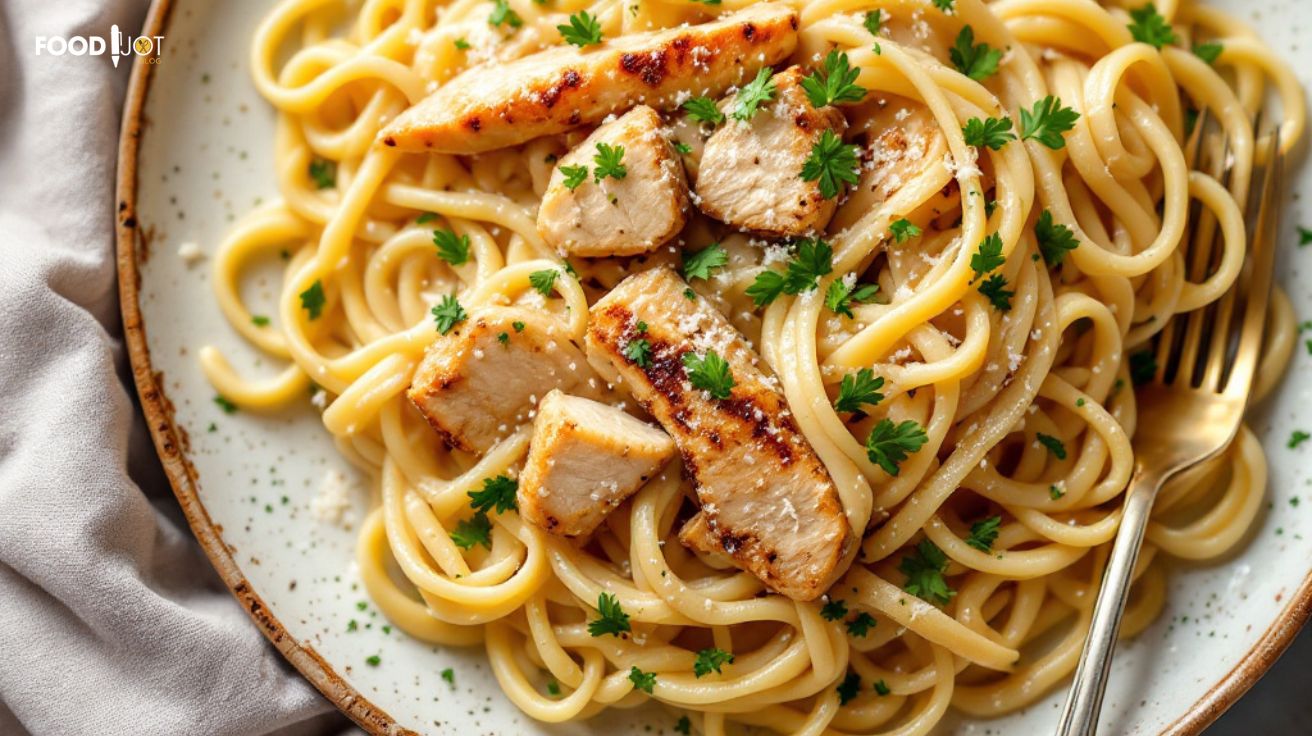 Garlic Parmesan Chicken Pasta Recipe: A Creamy, Irresistible Dinner Idea 🍝🧀