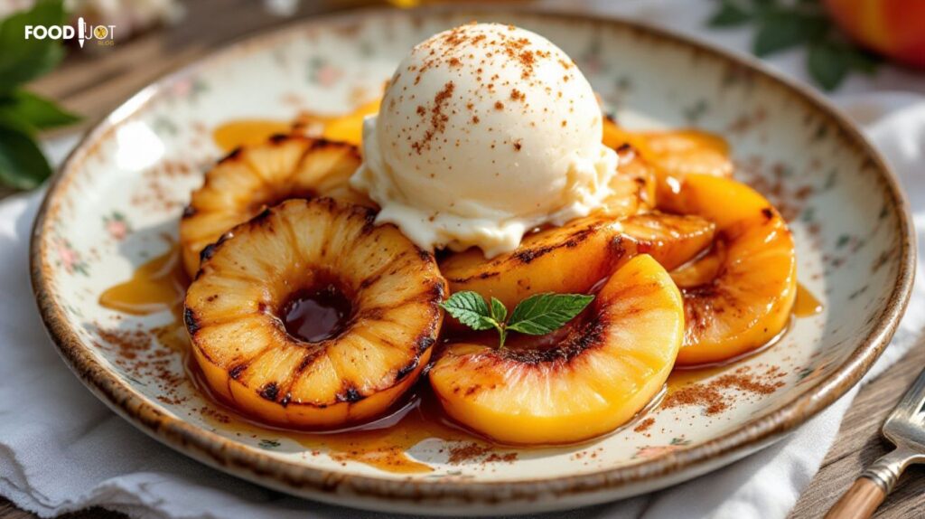Griddled Fruit with Honey Drizzle: A Sweet & Healthy Treat 🍯🍓🍍