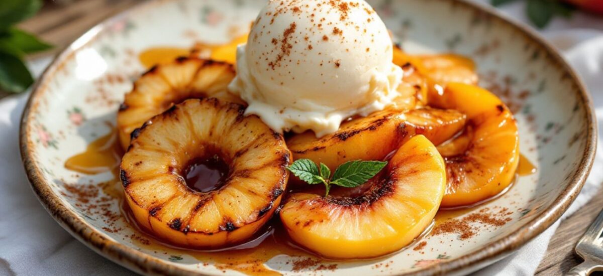 Frutas a la Parrilla con Miel: Un Postre Dulce y Saludable 🍯🍓🍍