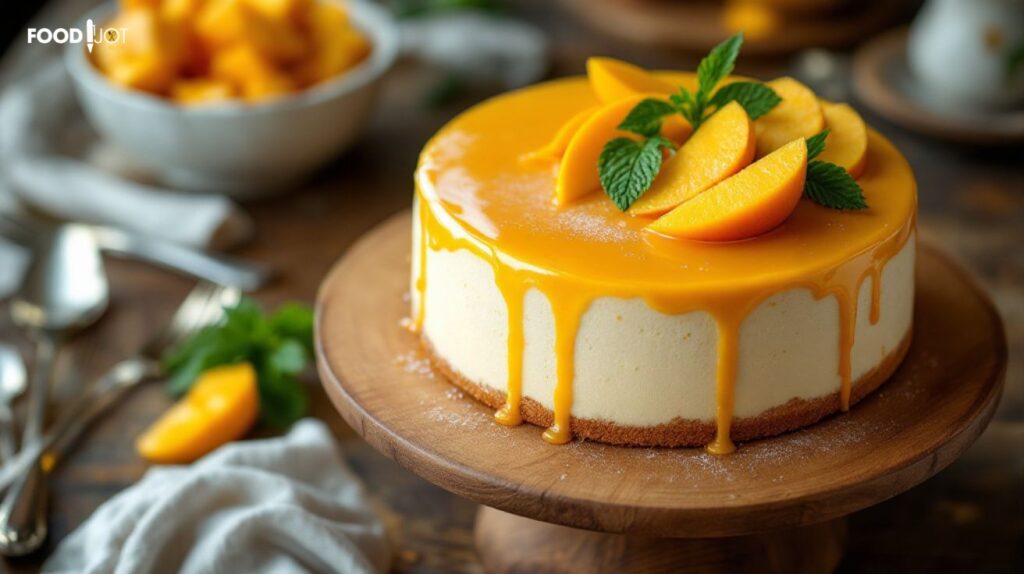 Creamy Mango Mousse Cake Recipe: A Tropical Indulgence You’ll Love 🍰🥭