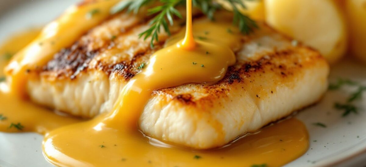 Gebratener Schellfisch mit Rahmsauce: Ein französisches Highlight