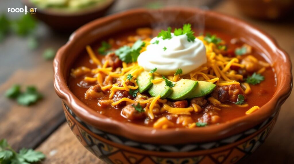 Das ultimative Taco-Suppe Rezept 🌮🥣 – Eine schmackhafte Schüssel voller Geschmack