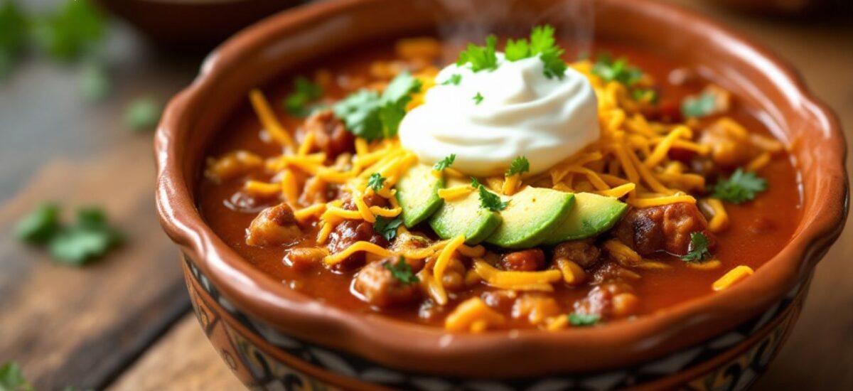 Das ultimative Taco-Suppe Rezept 🌮🥣 – Eine schmackhafte Schüssel voller Geschmack