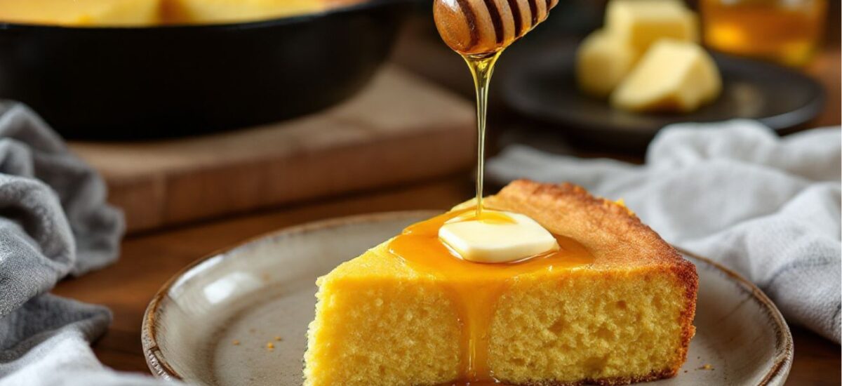 Cornbread – Buttery, Moist & the Perfect Chili Side Recipe: Golden B…