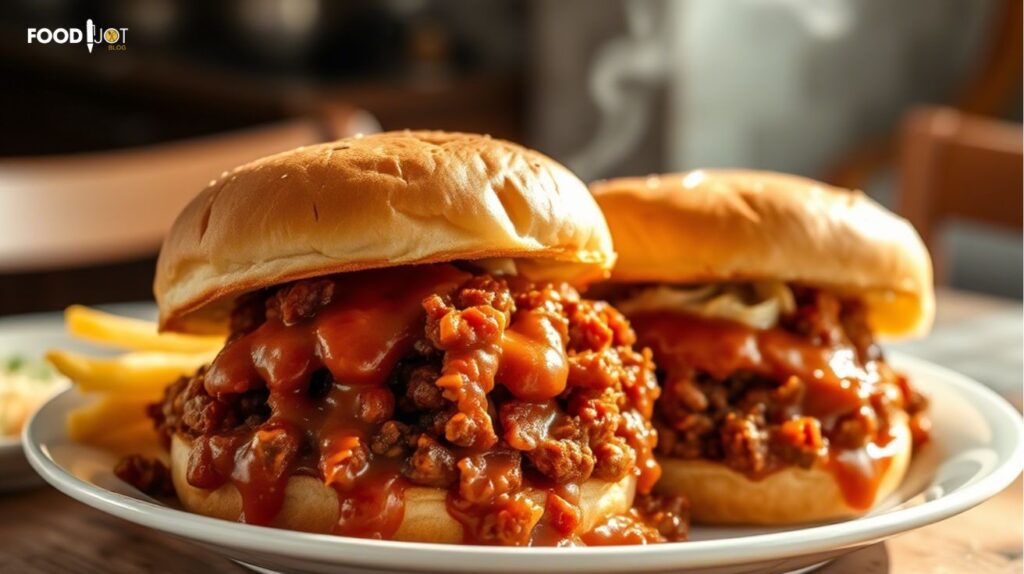 Sloppy Joe – A Classic, Saucy & Messy Sandwich Delight Recipe: Loade…