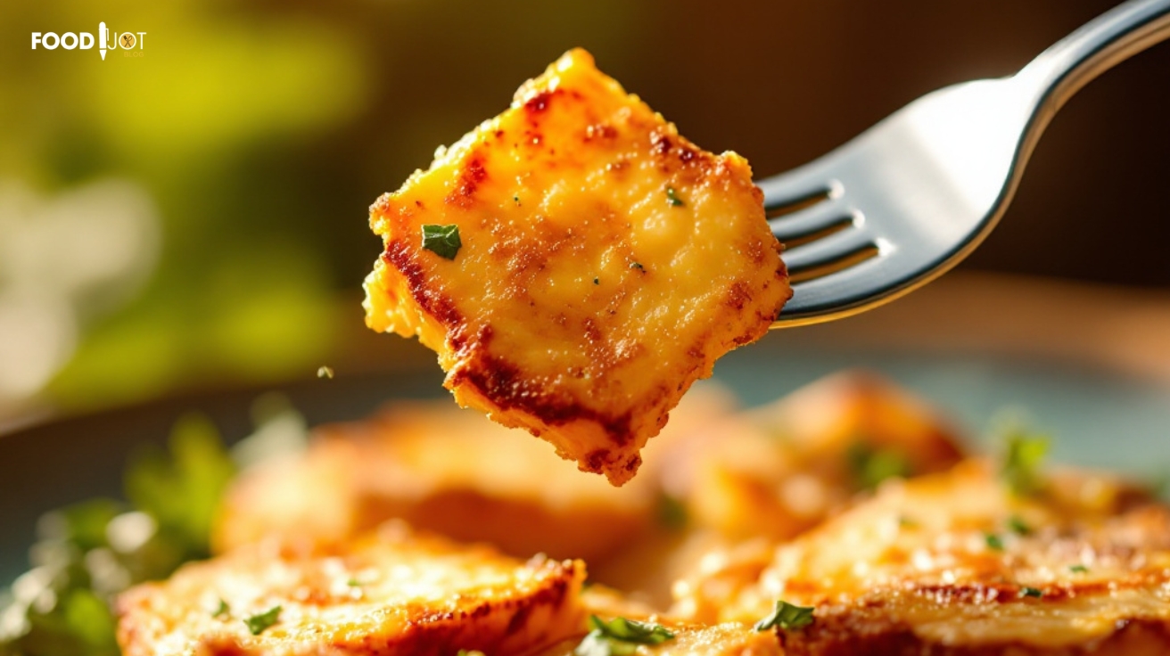 Grilled Halloumi – Crispy, Golden & Irresistible! Recipe: Perfectly…