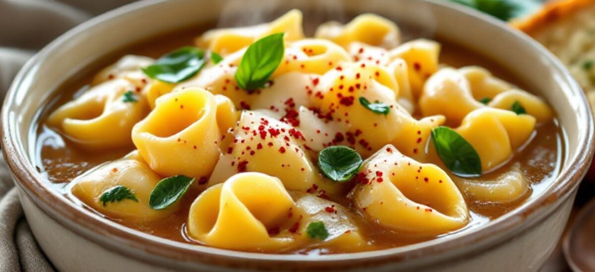 Receta de Sopa de Tortellini