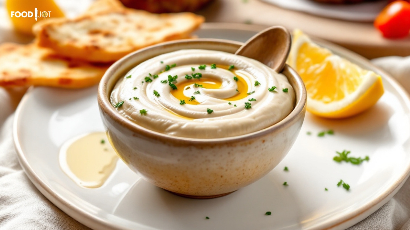 Mediterranean Smash Burger Sauce – Creamy, Tangy, and Totally Irresistib…