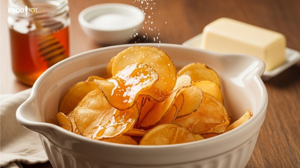 Air Fryer Honey Butter Chips – The Ultimate Sweet & Salty Snack Reci…