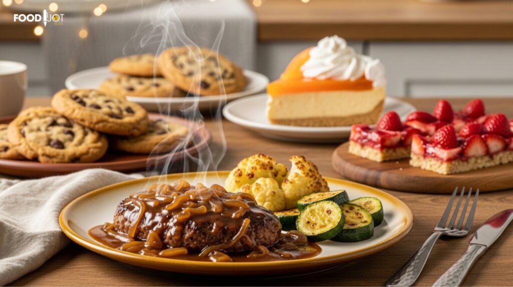 Comfort Classics & Sweet Cravings: Salisbury to No-Bake Delights