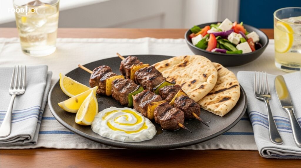 Greek Lamb Souvlaki Skewers – Juicy, Charred, and Flavor-Packed! Recipe…