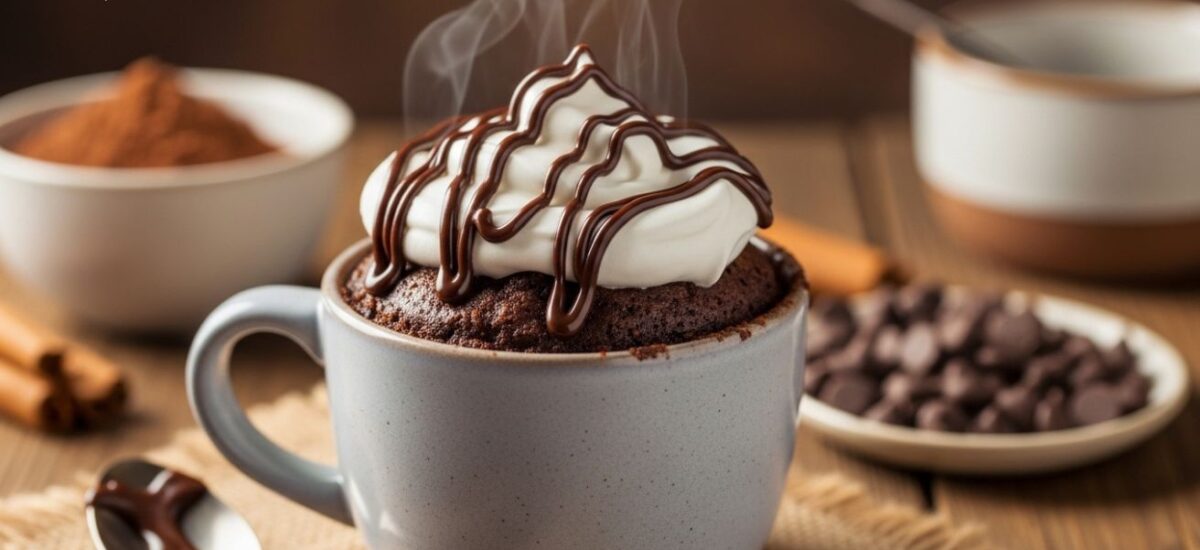 Gâteau Mug Keto en 5 Minutes