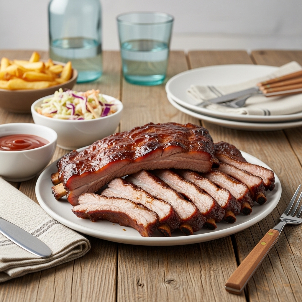Items With Ribs Fall-Off-The-Bone Ribs – Juicy Oven-Baked BBQ Recipe