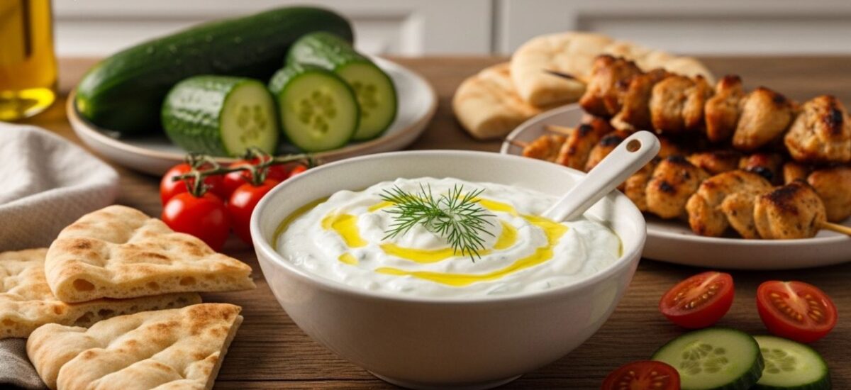 Tzatziki Sauce Recipe: Easy Greek Yogurt & Cucumber Dip