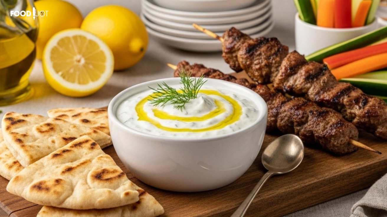 Tzatziki Sauce – Authentic Greek Yogurt Dip with Cucumber & Garlic R…