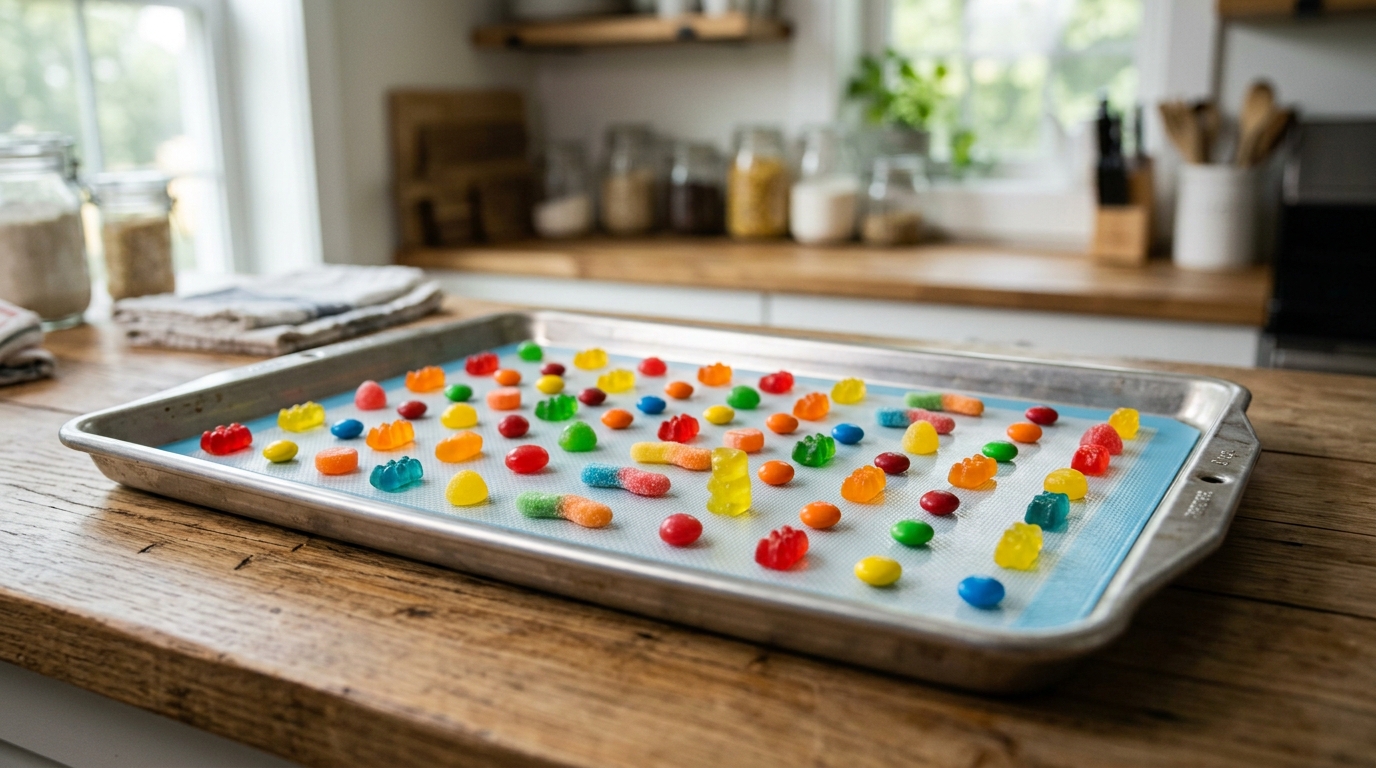 Selecting the best candies for homemade freeze-drying: Skittles, gummy worms, taffy, and marshmallows