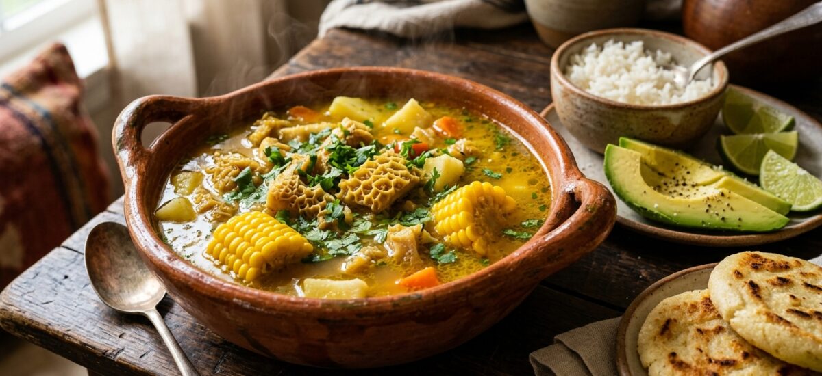 Sopa de Mondongo – Latin American Tripe Soup with Corn