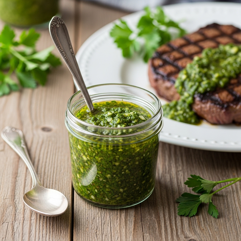 Chimichurri Sauce 🌿 | Authentic Argentine Marinade