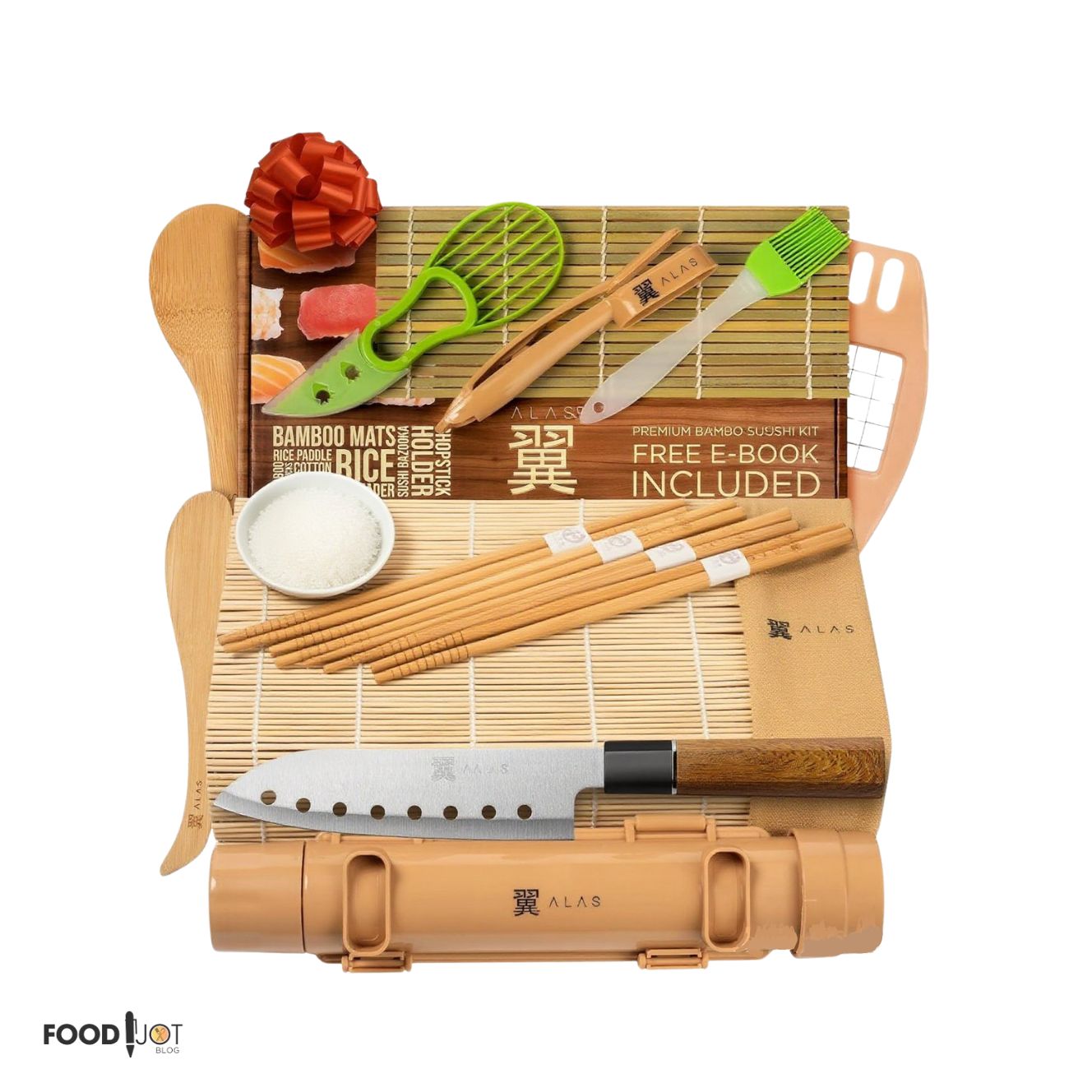 Alas Complete 20 Piece Sushi Making Set