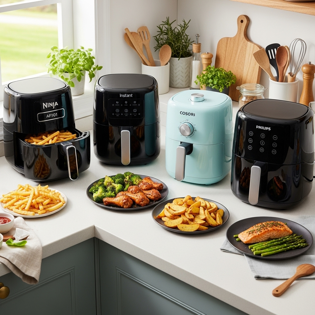 Best Air Fryers for Small Kitchens 2025: Space-Saving & Reviews