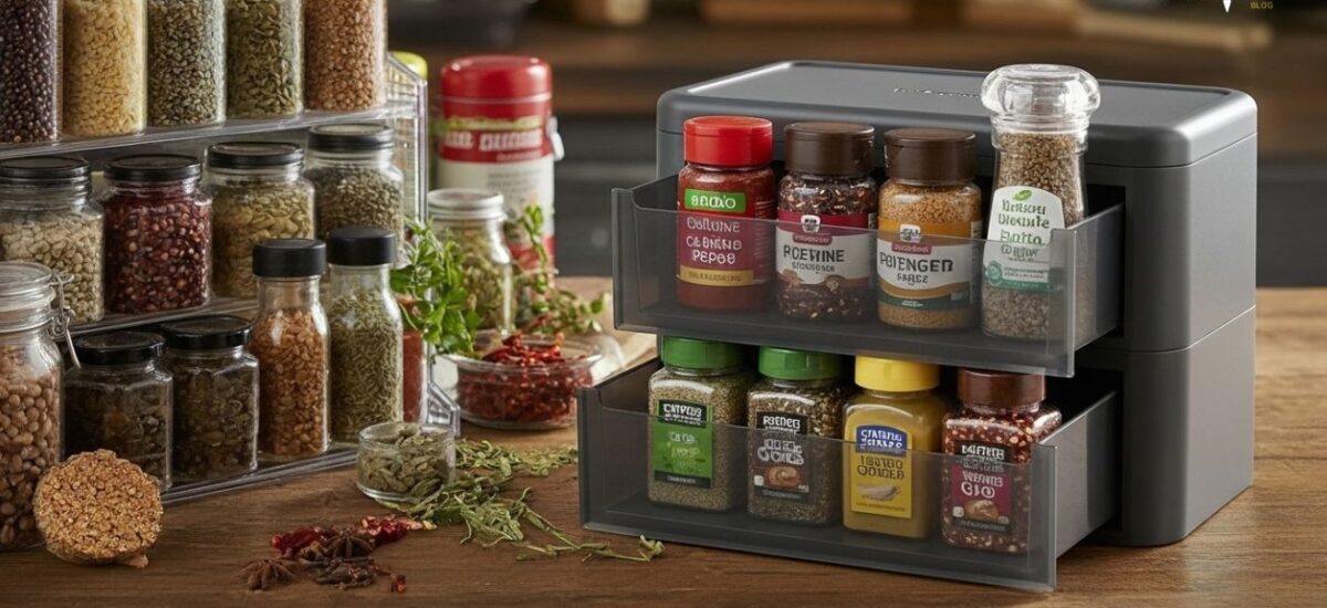 Best Spice Racks for Small Kitchens – Space-Saving Storage Ideas