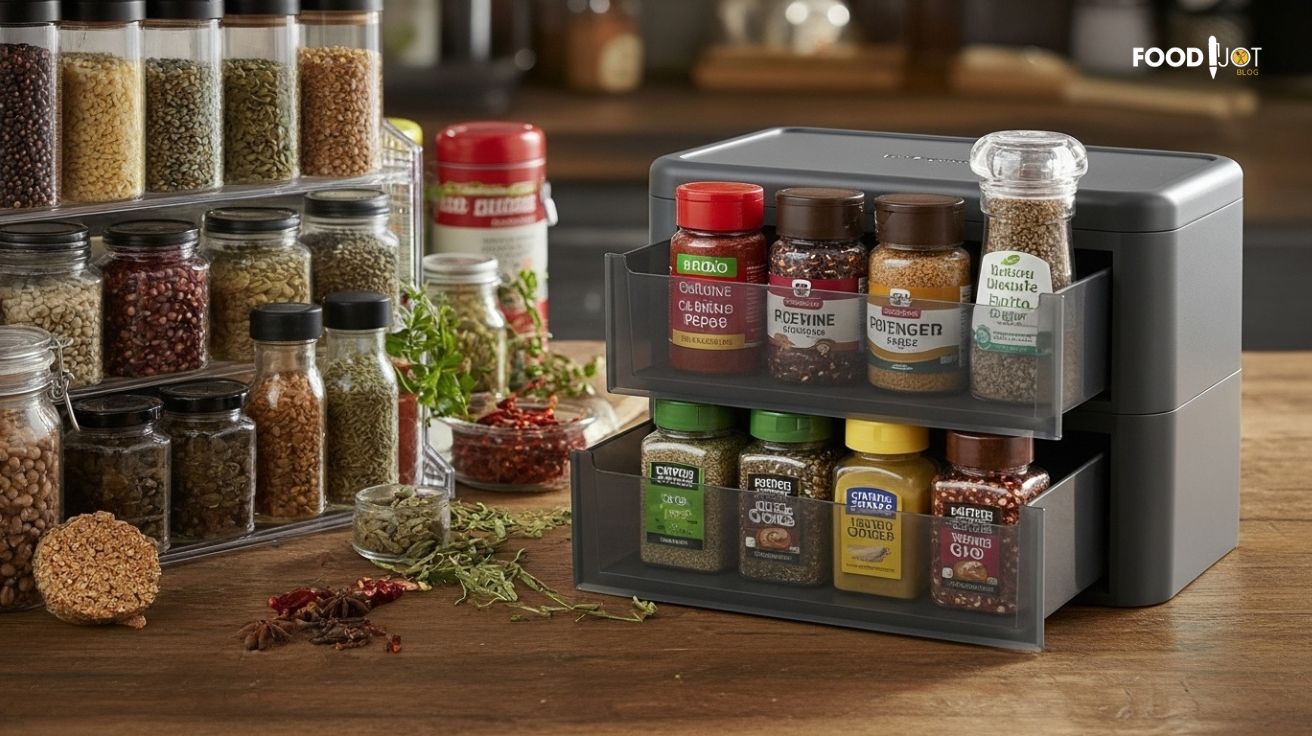 Best Spice Racks for Small Kitchens – Space-Saving Storage Ideas