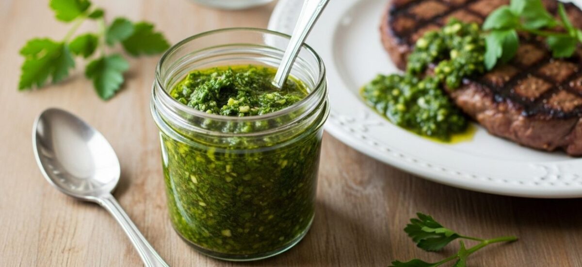 How to Make Chimichurri Sauce Recipe | Authentic Argentine Marinade