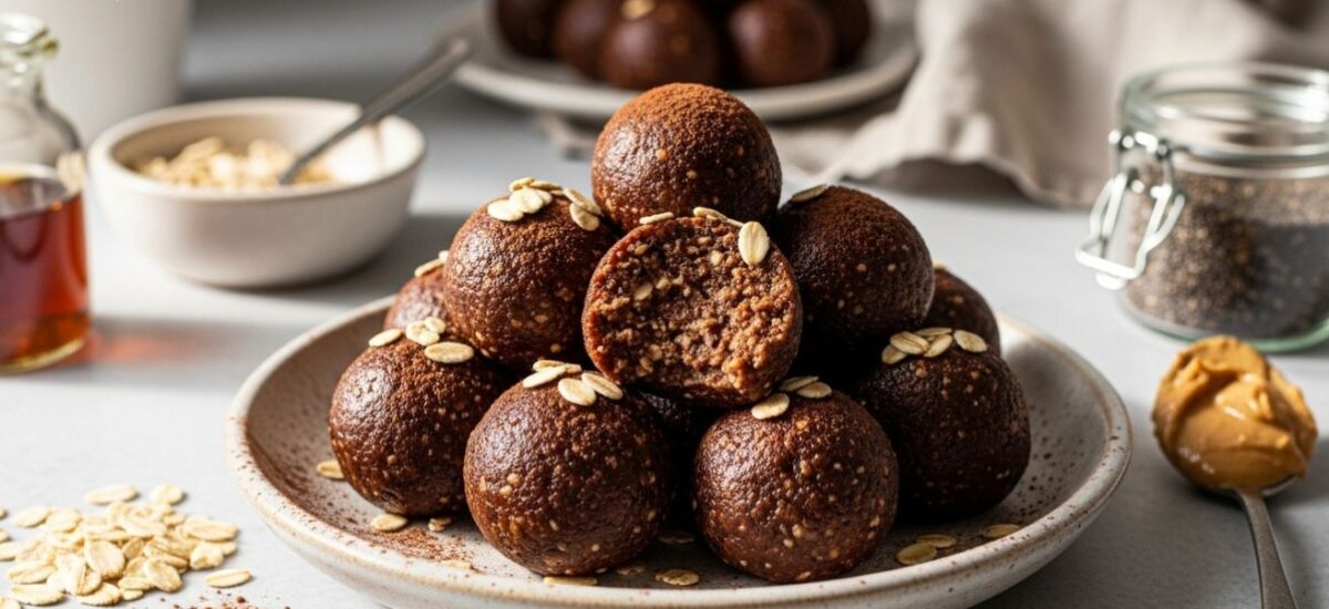 Boules Énergétiques au Chocolat Sans Cuisson – La Recette Ultime de Collation Saine
