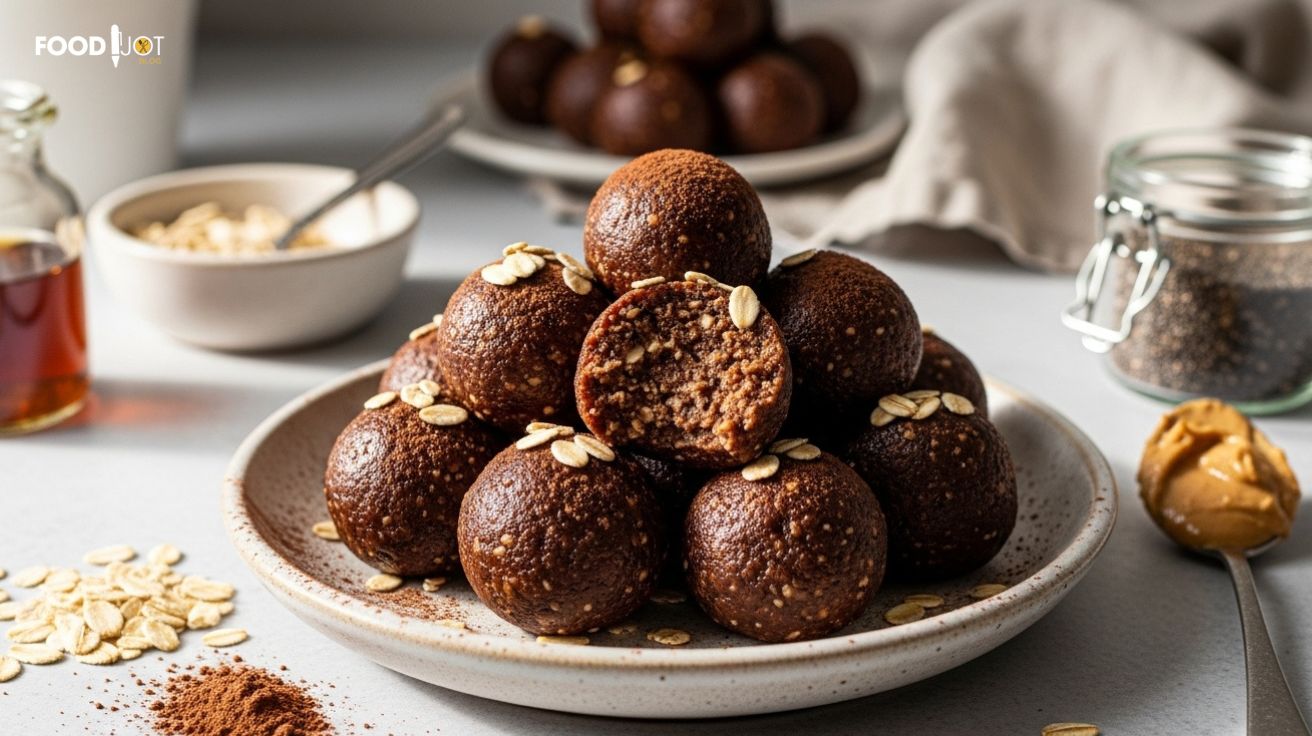 No-Bake Chocolate Energy Balls – The Ultimate Healthy Snack Recipe: Quic…
