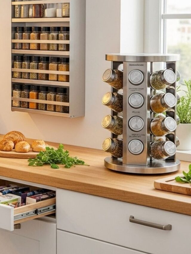 Best Spice Racks for Small Kitchens – Space-Saving Storage Ideas for ...