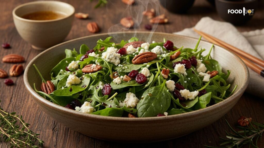 Blue Cheese and Dried Cranberry Tossed Salad Recipe: Tangy & Creamy Home…