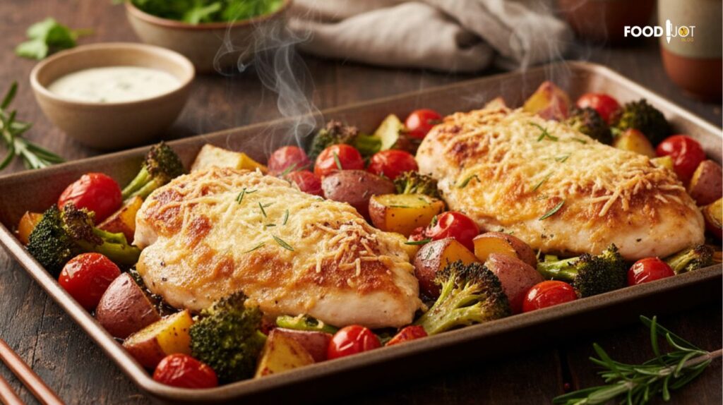 Sheet Pan Parmesan Chicken and Veggies: Your Ultimate Easy Weeknight Meal!