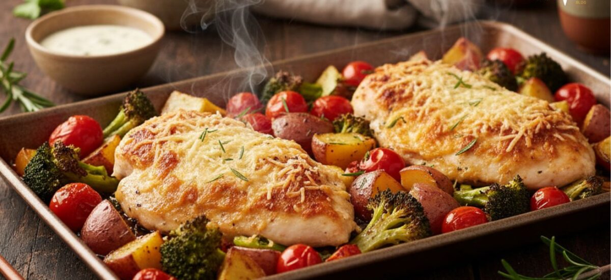 Sheet Pan Parmesan Chicken and Veggies: Your Ultimate Easy Weeknight Meal!