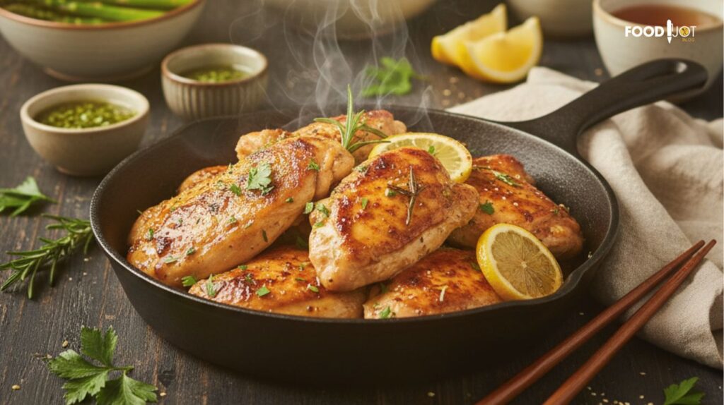 Skillet Lemon Herb Chicken Recipe: Juicy & Flavorful Every Time