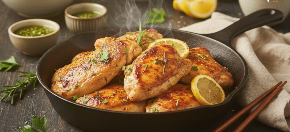 Skillet Lemon Herb Chicken Recipe: Juicy & Flavorful Every Time