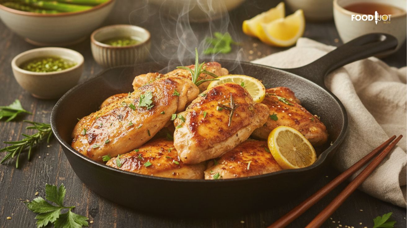 Skillet Lemon Herb Chicken Recipe: Juicy & Flavorful Every Time