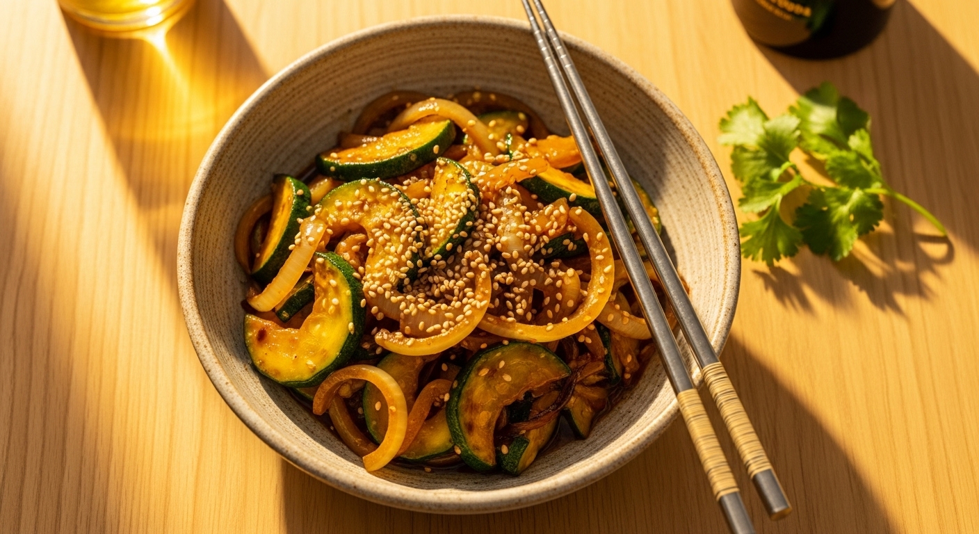 Savory Hibachi Zucchini Stir-Fry: Quick, Easy & Delicious!