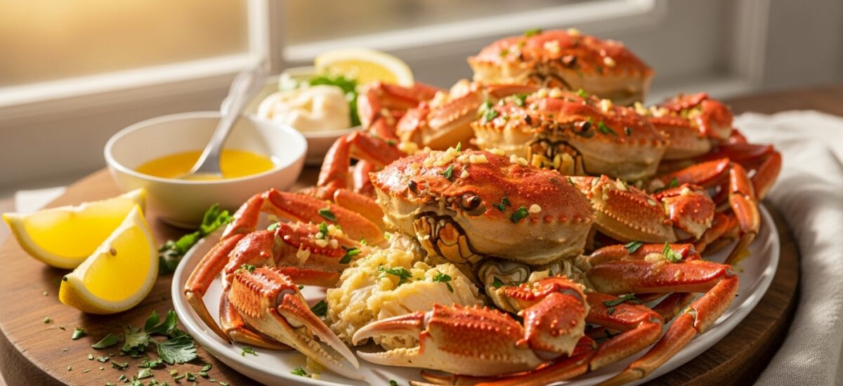 Pattes de Crabe au Beurre à l’Ail : Un Délice de Fruits de Mer en Quelques Minutes