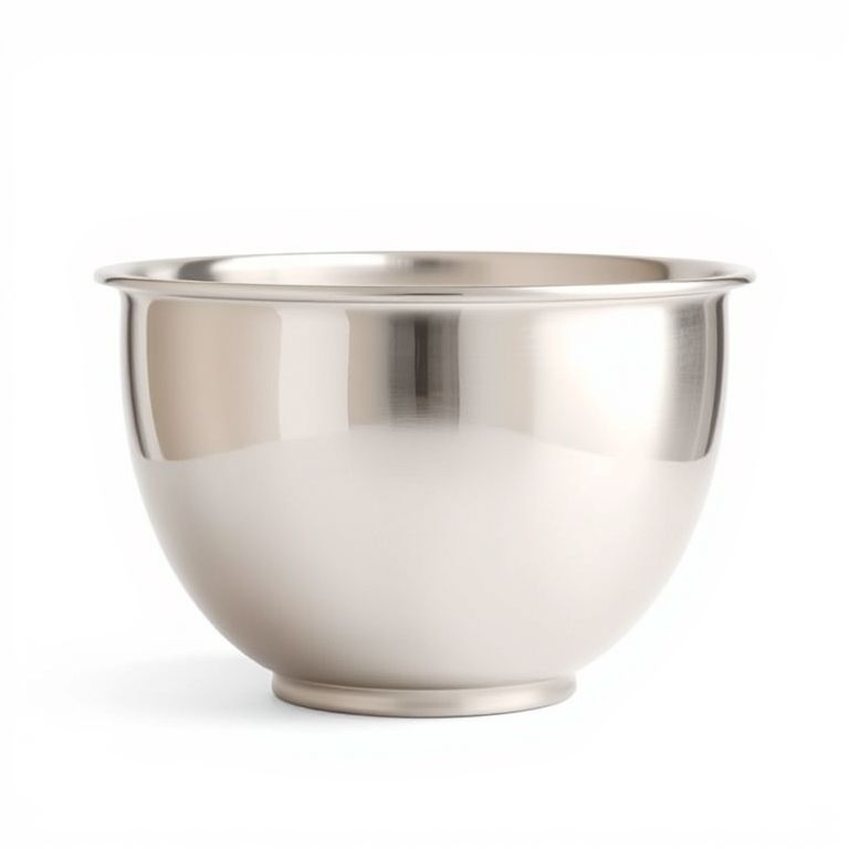 Large Stainless Steel Mixing Bowl with Non-slip Base