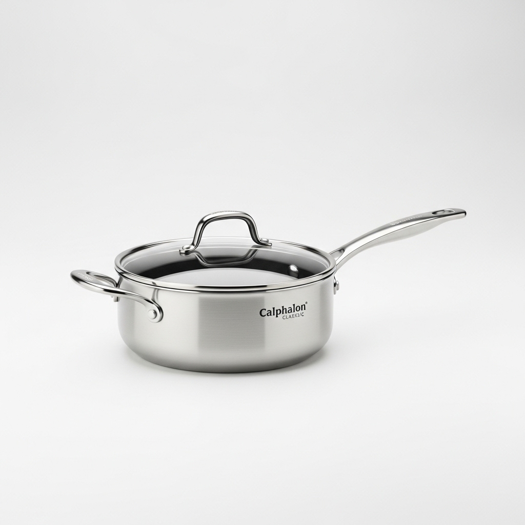 Calphalon Classic Antihaft-Saucentopf mit Deckel, 2,5-Quart